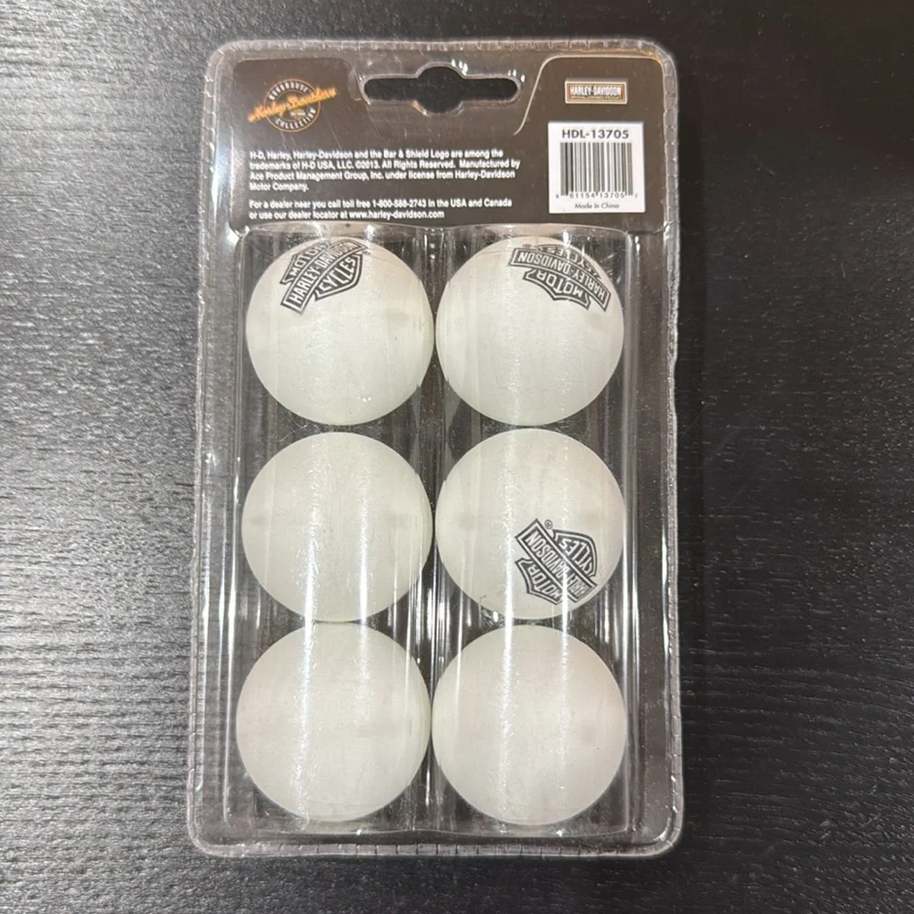 Harley-Davidson Ping Pong Balls - Picture 2 of 2